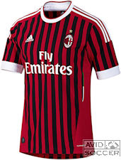 AC Milan Jersey AVID Soccer AC Milan Jersey