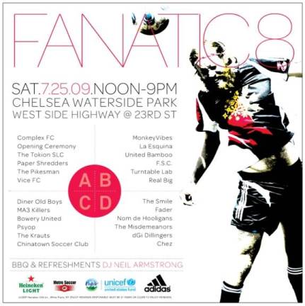 AVID Soccer News release FANATIC8 Soccer Tournament